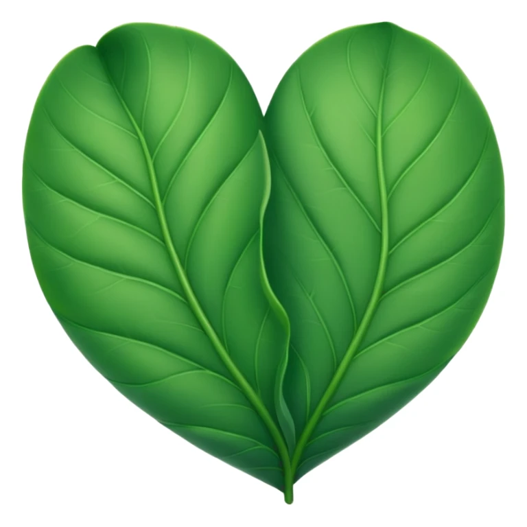 heart leaves sticker