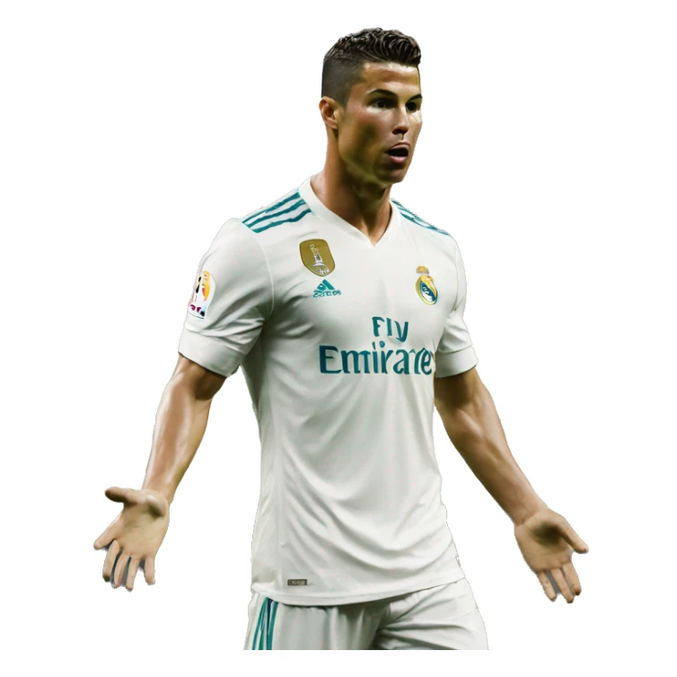 Ronaldo at Real Madrid 2018 sticker