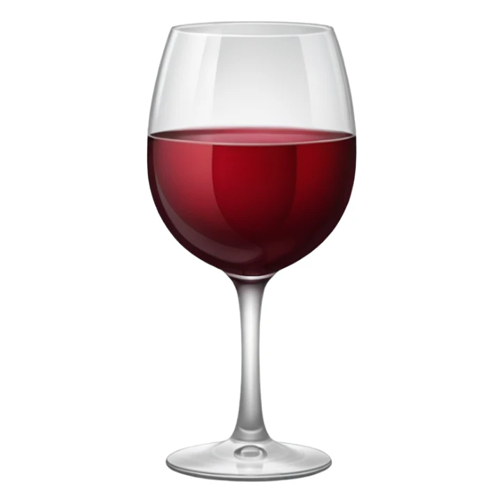 glass of wine  sticker