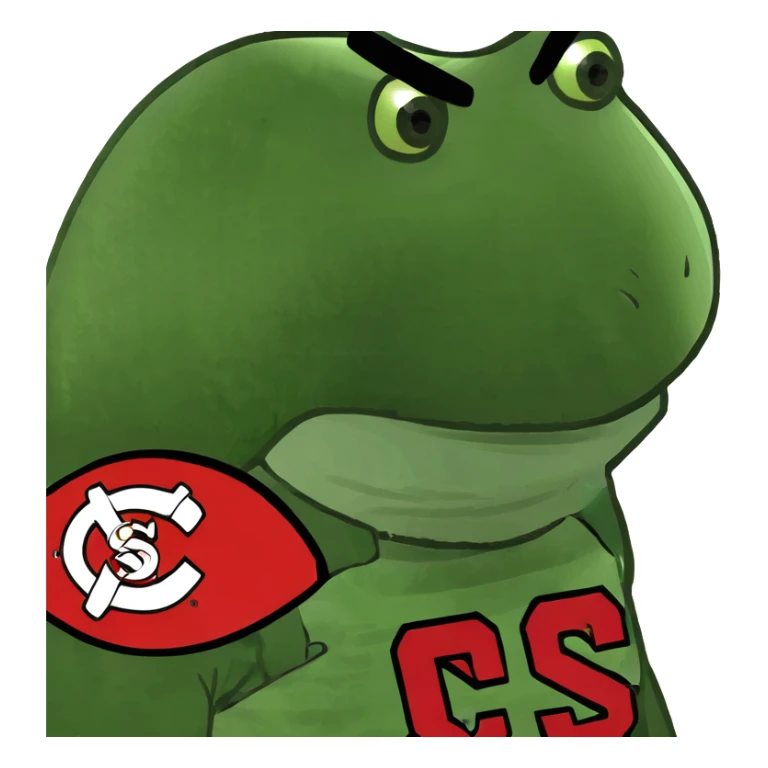 Me in nc state football gear sticker