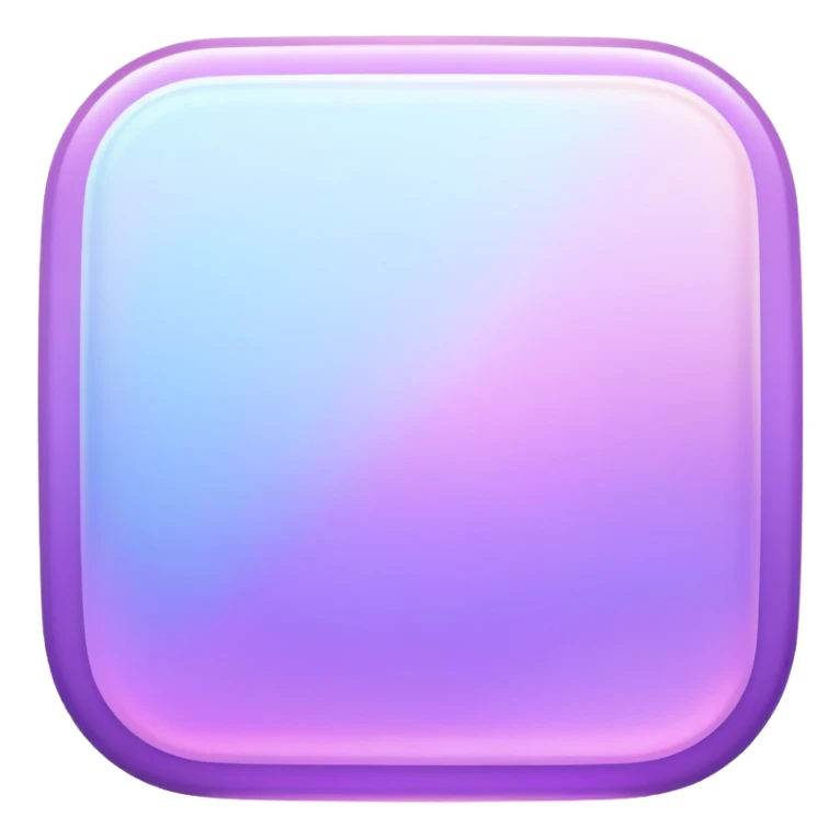Iridescent pastel purple formal elegant sophisticated cultured neat pretty beautiful nifty app icon sticker