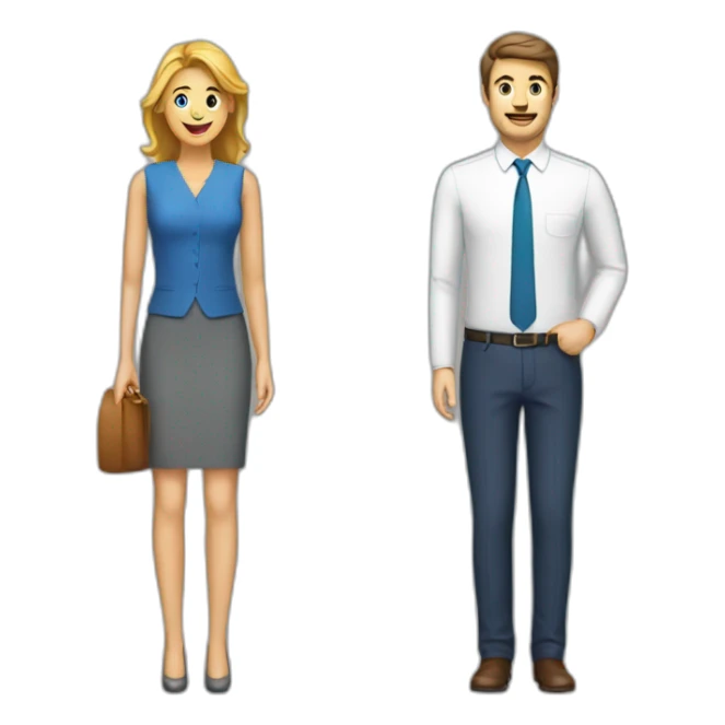 matching job applicant with recruiter sticker