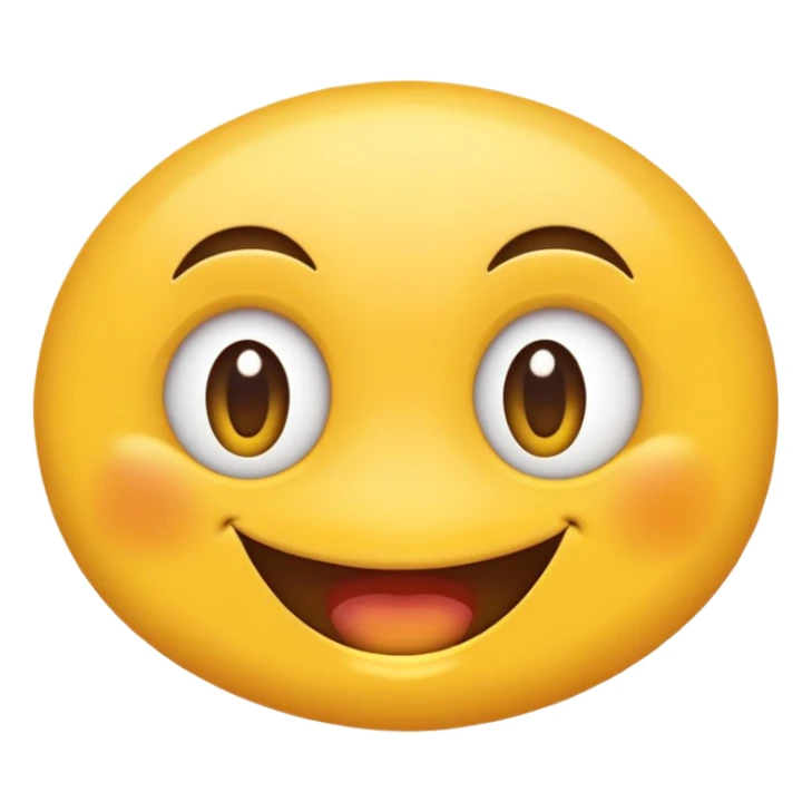 
"Émoji jaune qui rit avec un sourire tordu, yeux remplis de larmes, expression de rire désespéré, entre folie et tristesse. Style simple, mais émotion forte. sticker