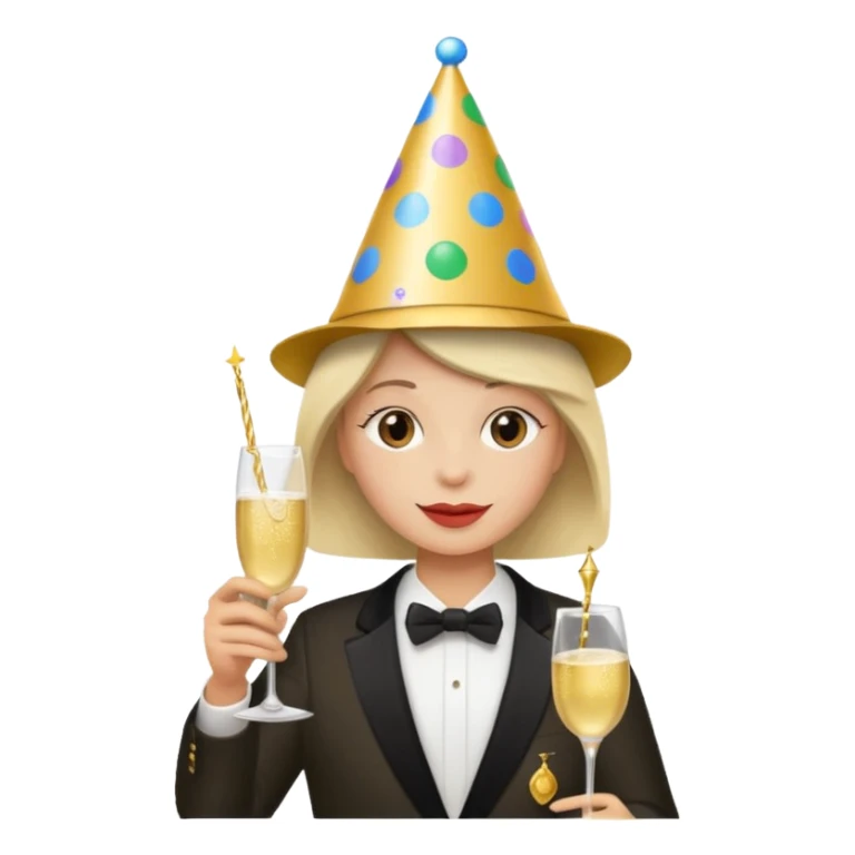 fete mais pas de personnes sticker