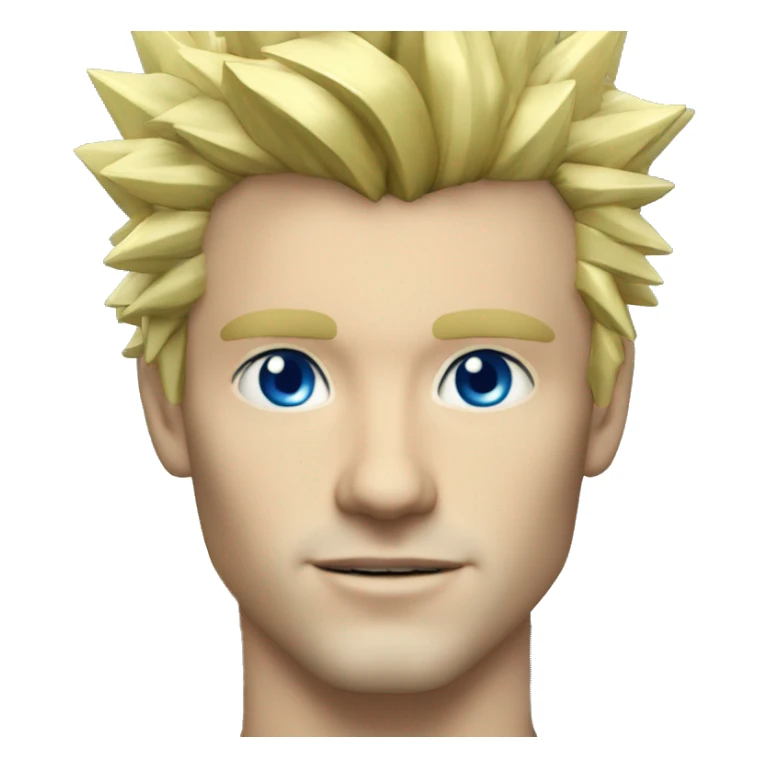 blue crystal spikes on net suit on both shoulders blond hair joost klein sticker