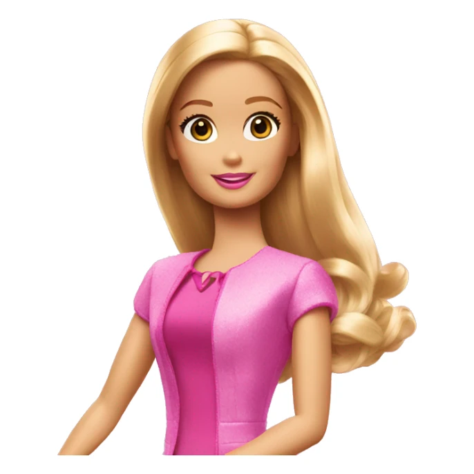 barbie movie 2023 b symbol sticker