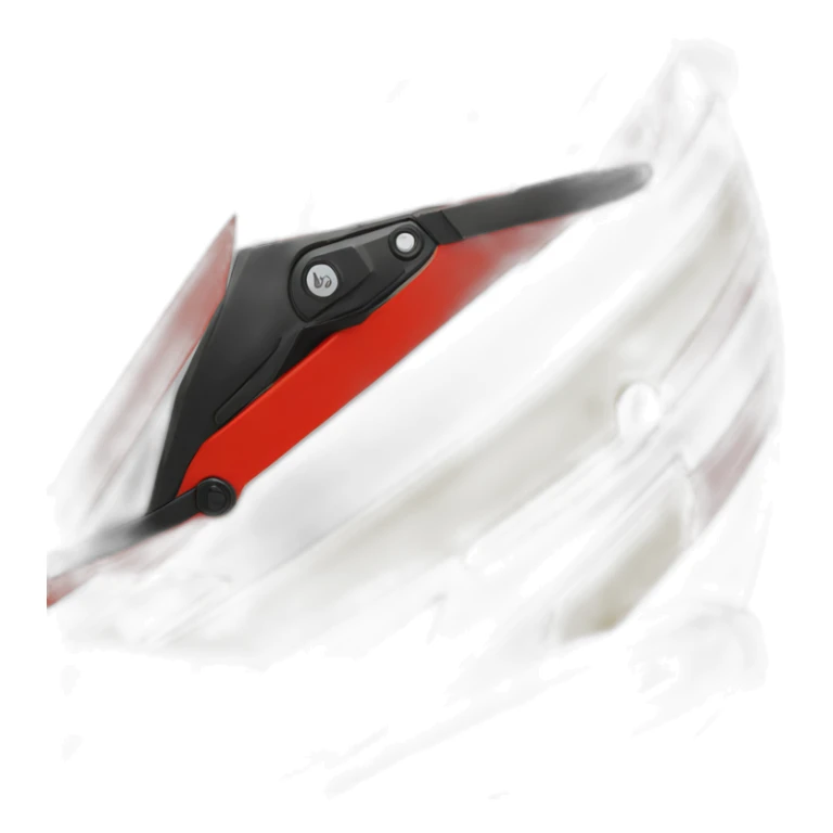 Red and Yellow F1 Helmet, #cc0000 #00cc00 sticker