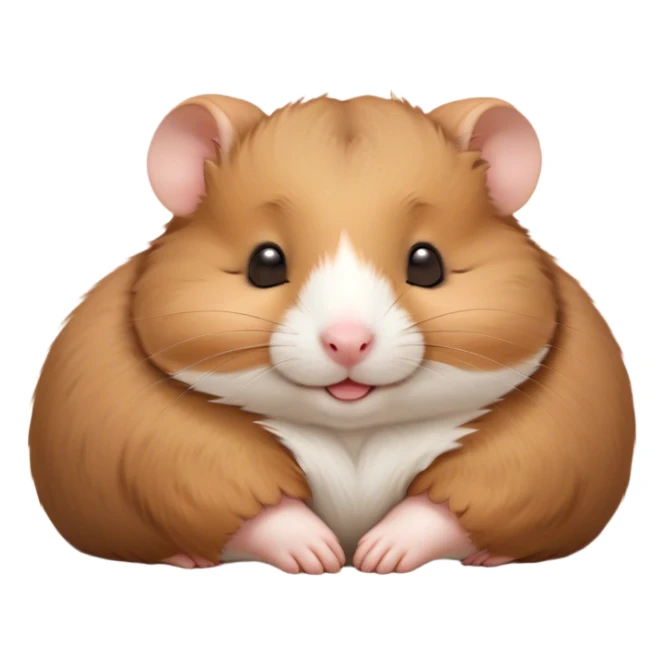 Meme-Worthy Cute Sleeping Brown Hamster Portrait Emoji, Head resting peacefully with a contented smile, showcasing a delightfully compact build and a luxuriously soft rich brown fur, eyes shut in a serene nap, Simplified yet hilariously adorable features, highly detailed, glowing with a soft, drowsy light, high shine, relaxed and utterly lovable, stylized with an air of playful laziness, bright and heartwarming, soft glowing outline, capturing the essence of a comically sleepy hamster, so meme-worthy it feels like it could instantly become the next viral sensation of adorable slumber! sticker