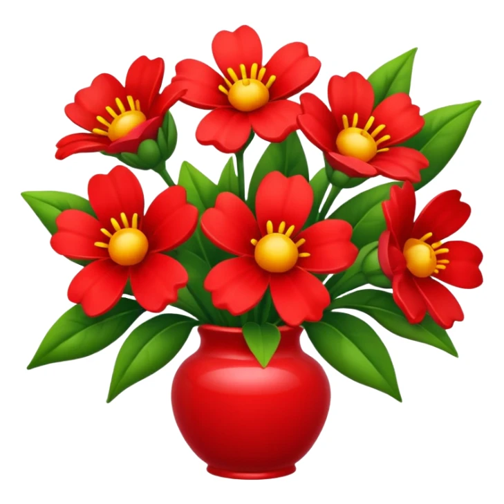 bouquet of kokina flowers sticker