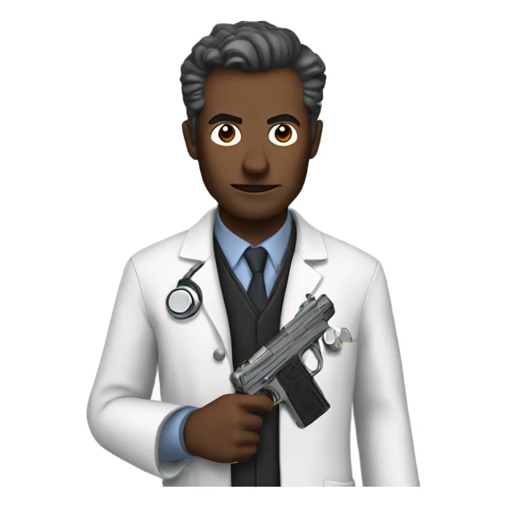 Doctor who with guns sticker