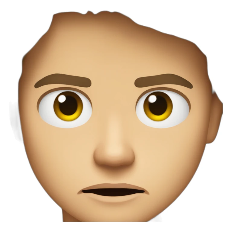 Anakin Skywalker angry with blood eyes sticker