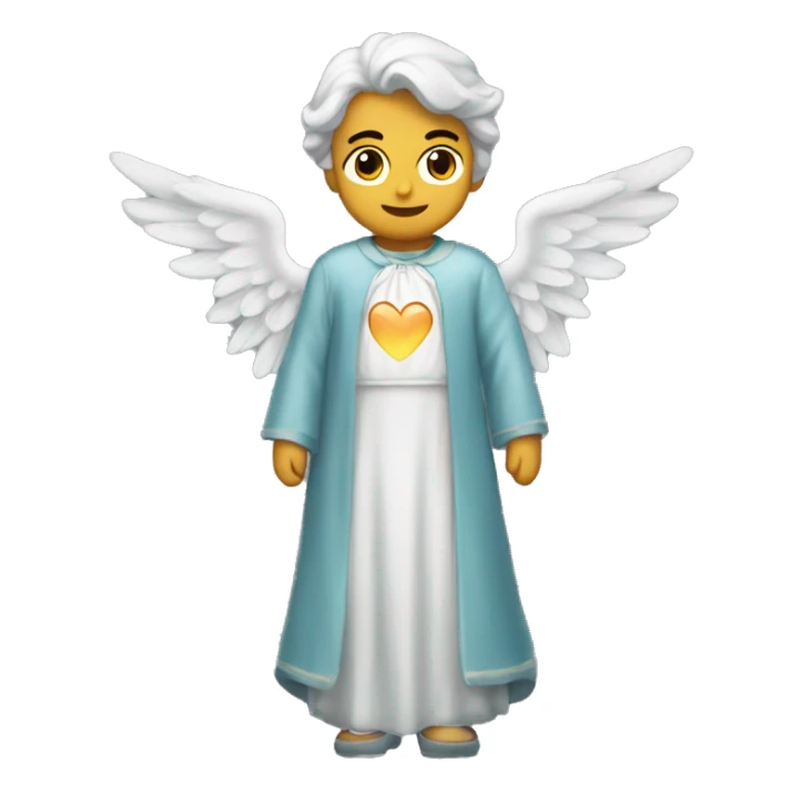 Corazón de ángel  sticker