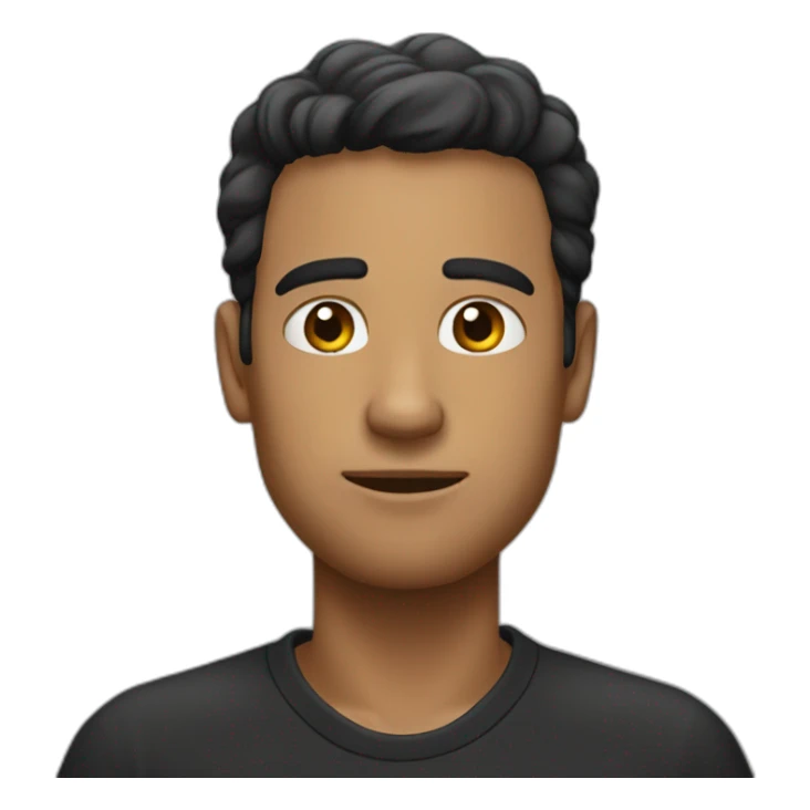 Homme noir dont le nom est PHAREL sticker