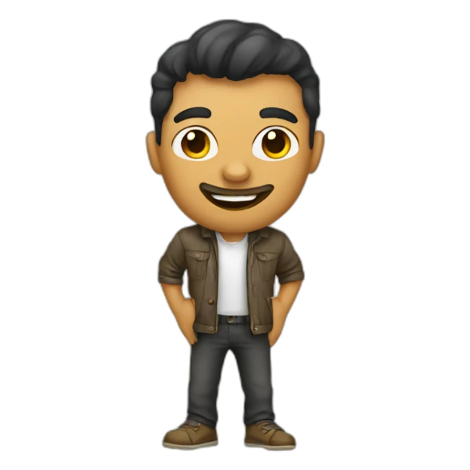 Crazy designer sticker