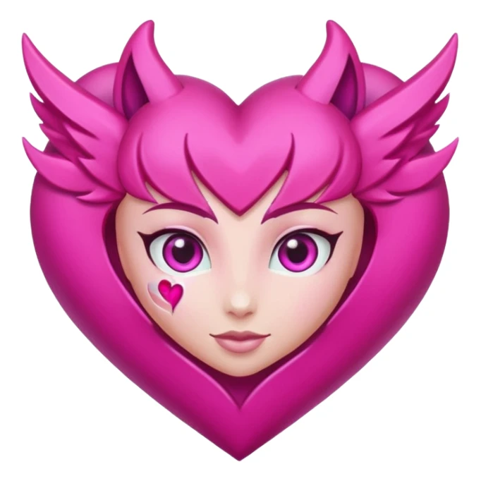 Heart that says Xayah in the middle  sticker