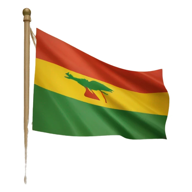 Flag of Westeren Sahara sticker