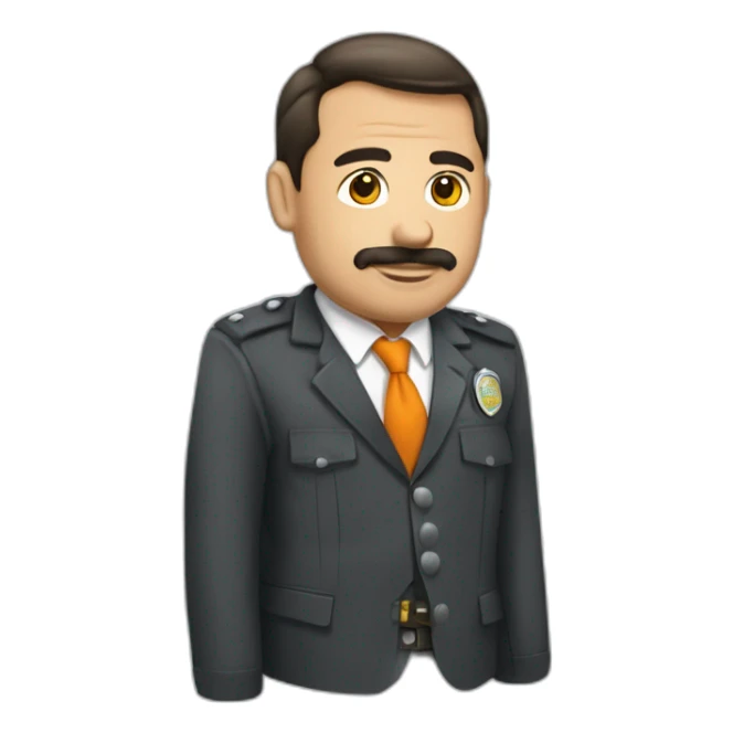 Ladrón con traje de prisionero y un zaco de dinero  sticker