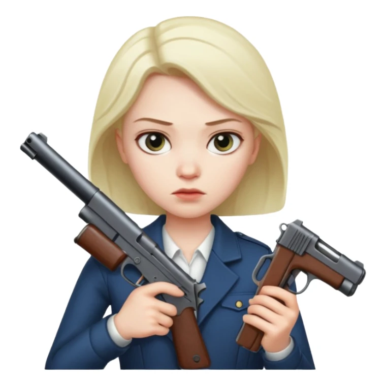 Blow my brains out with gun sticker