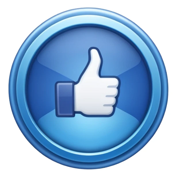 Facebook blue tick verification badge emoji sticker