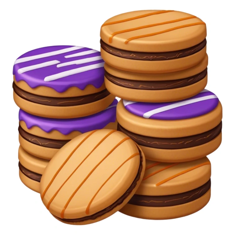 Samoas Girl Scouts cookies purple box sticker
