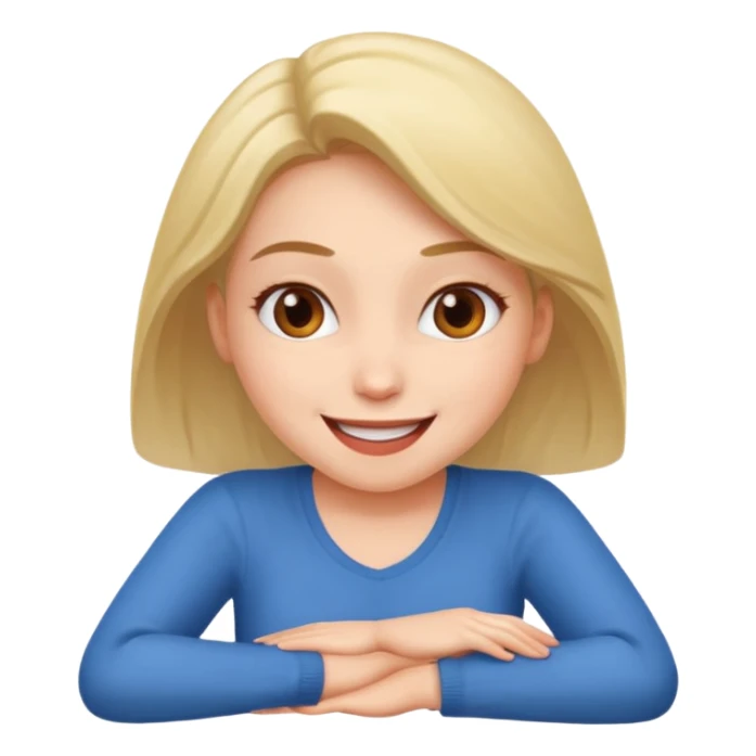 Mulher sentada,com,cara de safada sticker