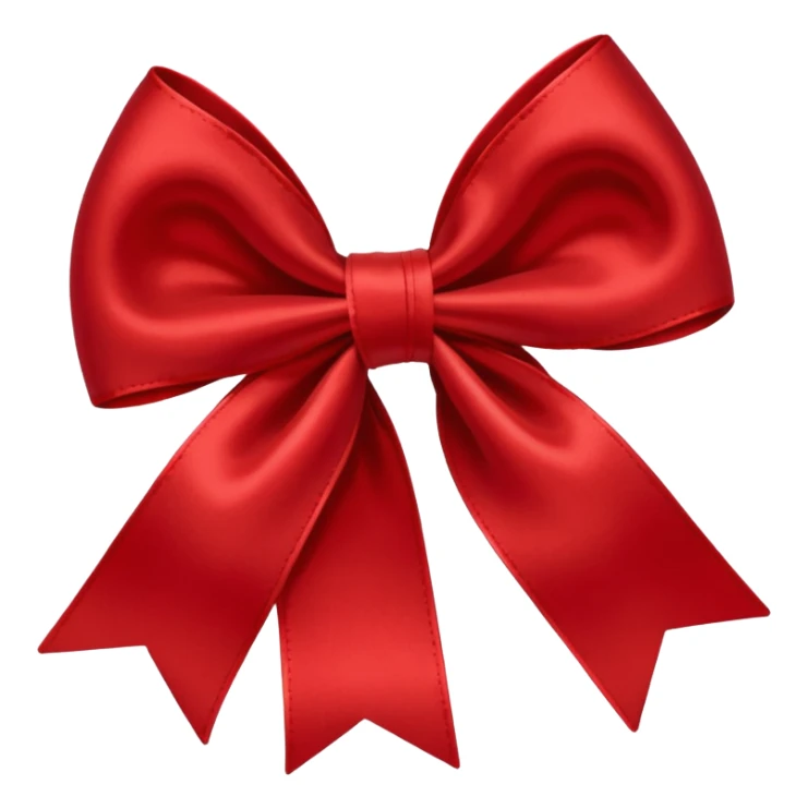 show me a hair bow red sticker