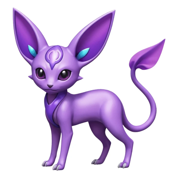 Genesect-Espeon-Fakémon-hybrid-creature (full body)  sticker