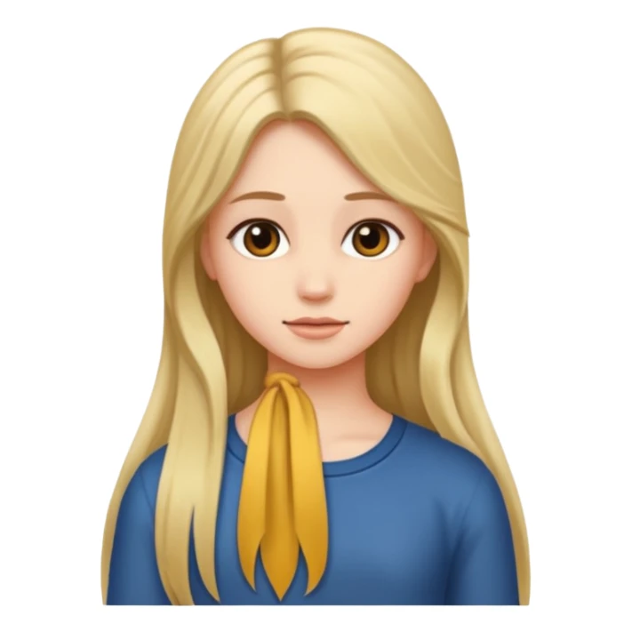 girl with back  sticker