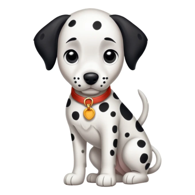 Dalmatian  sticker