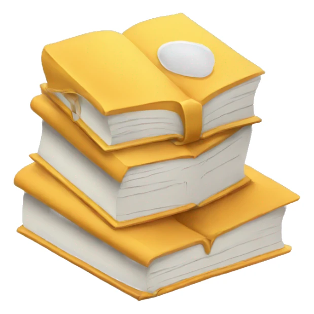 a book with the emotion of embarrassment  sticker