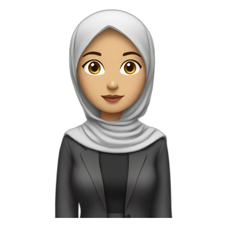 hijabi-asian-girl-lawyer sticker