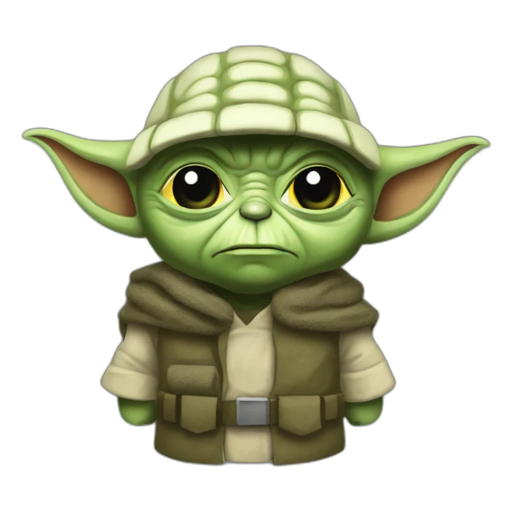 Yoda Zaluzhny army Ukraine form sticker