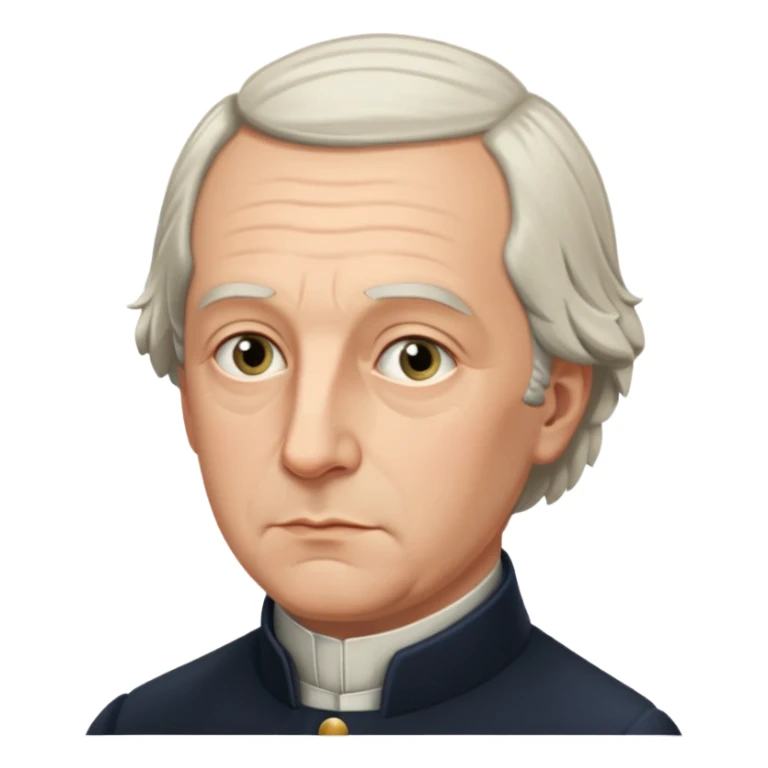 Johann Gottlieb Fichte three-quarter view sticker