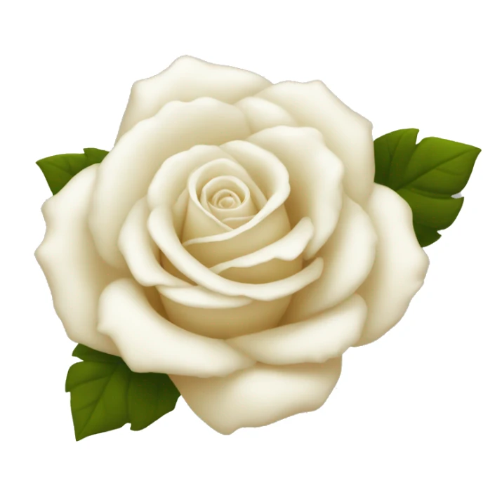 rosas blancas con detalles dorados sticker