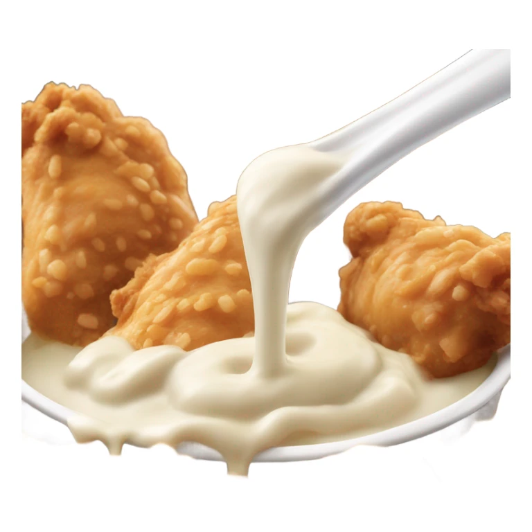 raising cane's chicken dipping into sauce sticker