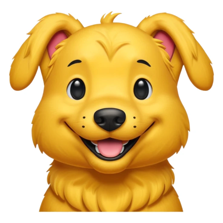 Clifford the Big Yellow Dog sticker