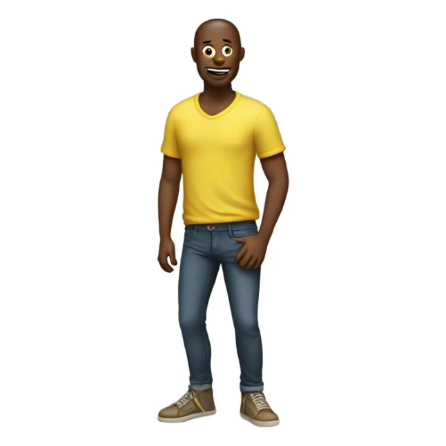 Dude with a banana in his pants  sticker