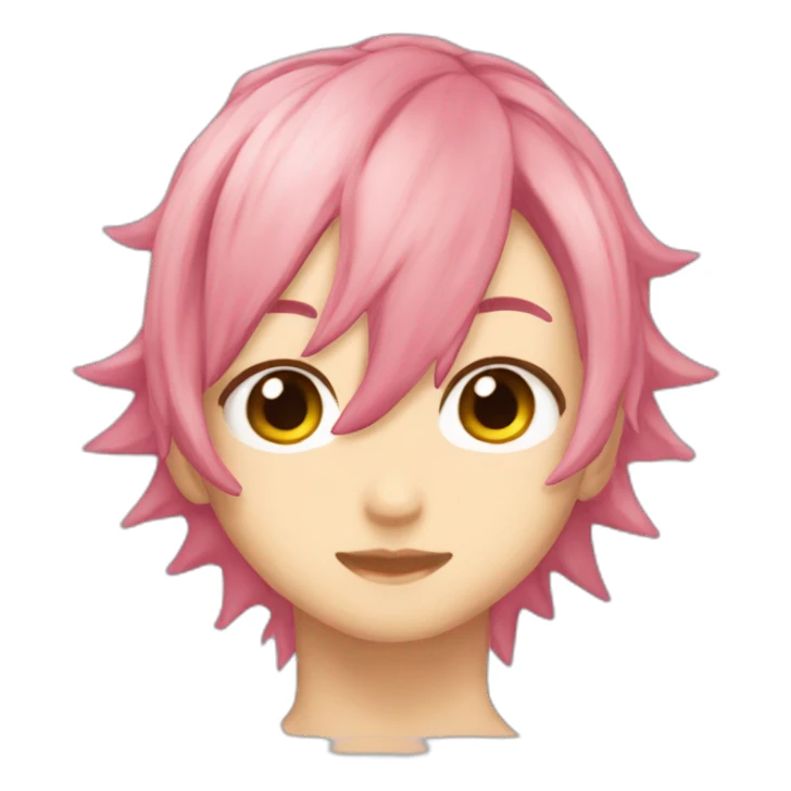 Natsu dragnir rose hair sticker