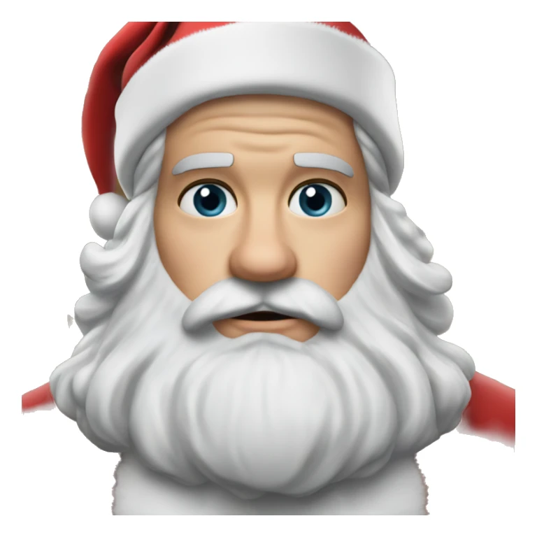 Henry Cavill as Santa Claus  sticker