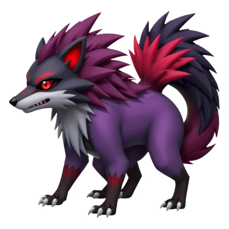 Obstagoon-Banshee-Zoroark-fusion  sticker