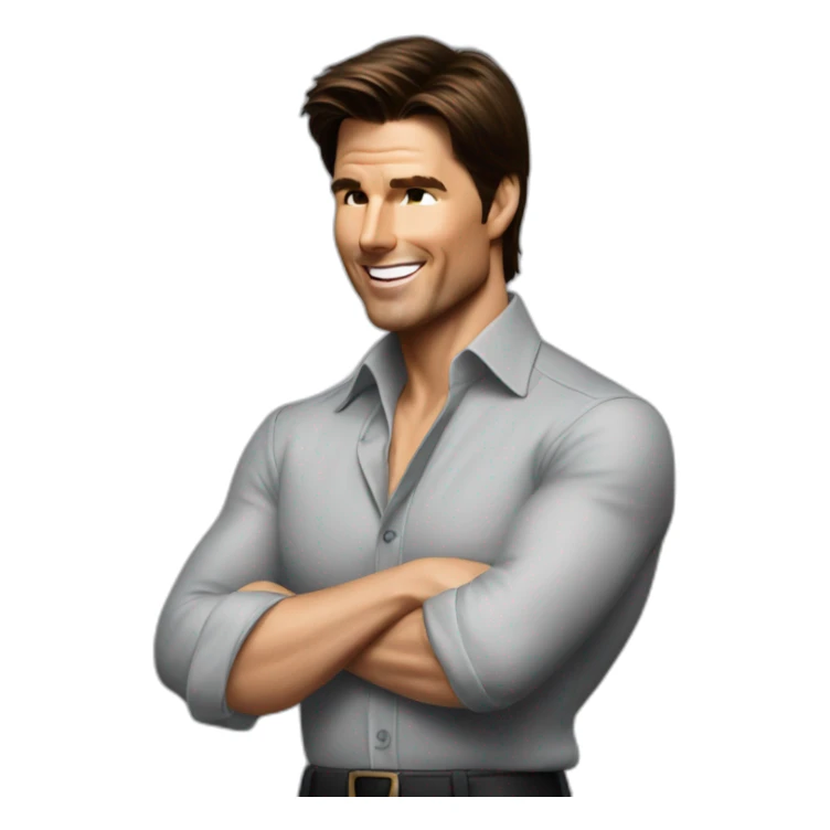 Tom cruise dancing to Barbie song sticker