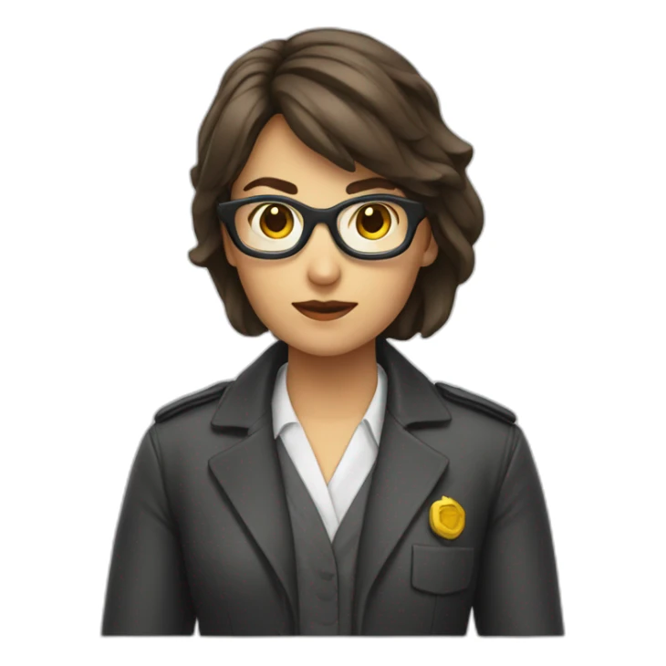 Investigadora sticker