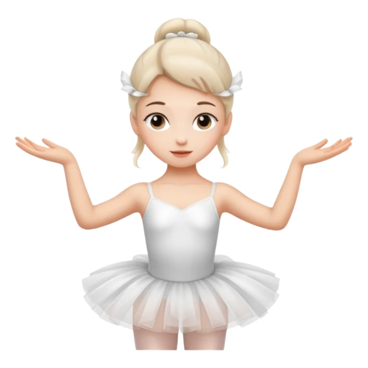 Ballerina adult girl sticker