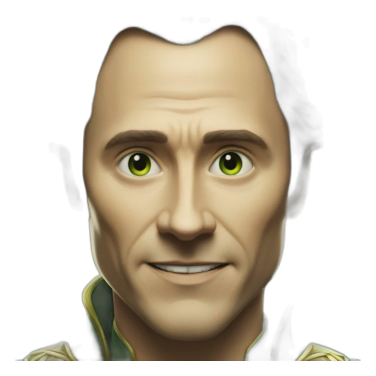 Loki as god of multiverse sticker