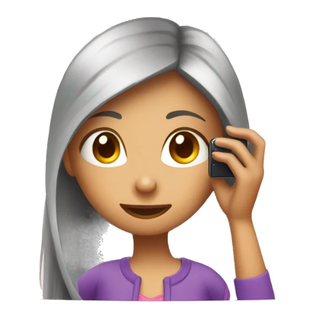 Girl taking picture in the mirror with phone  sticker