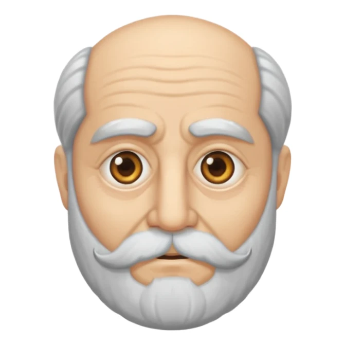 Un emoji que represente a un hermitaño misterioso sticker