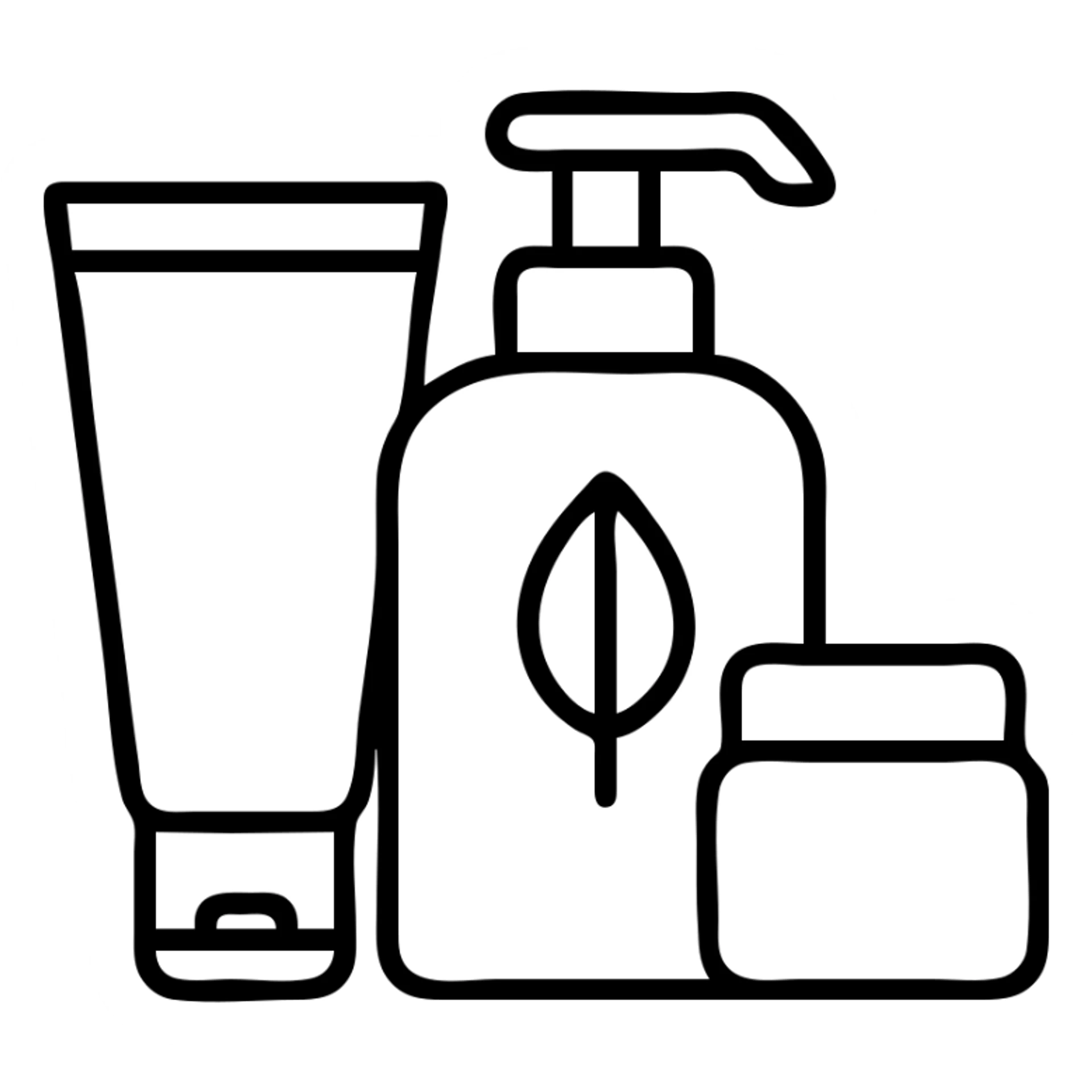 skincare products sticker