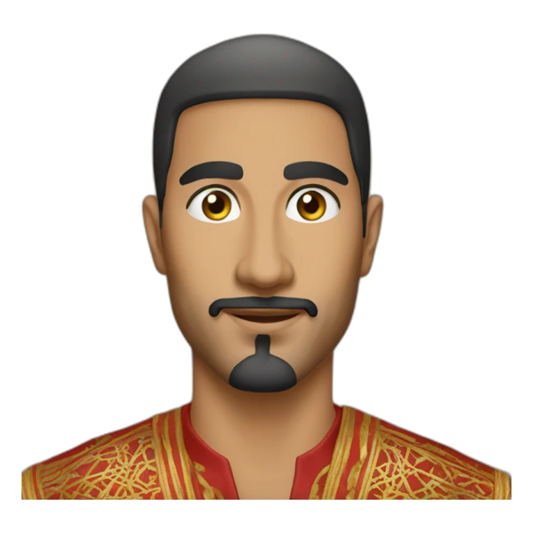 Roi du Maroc Mohamed 6 sticker