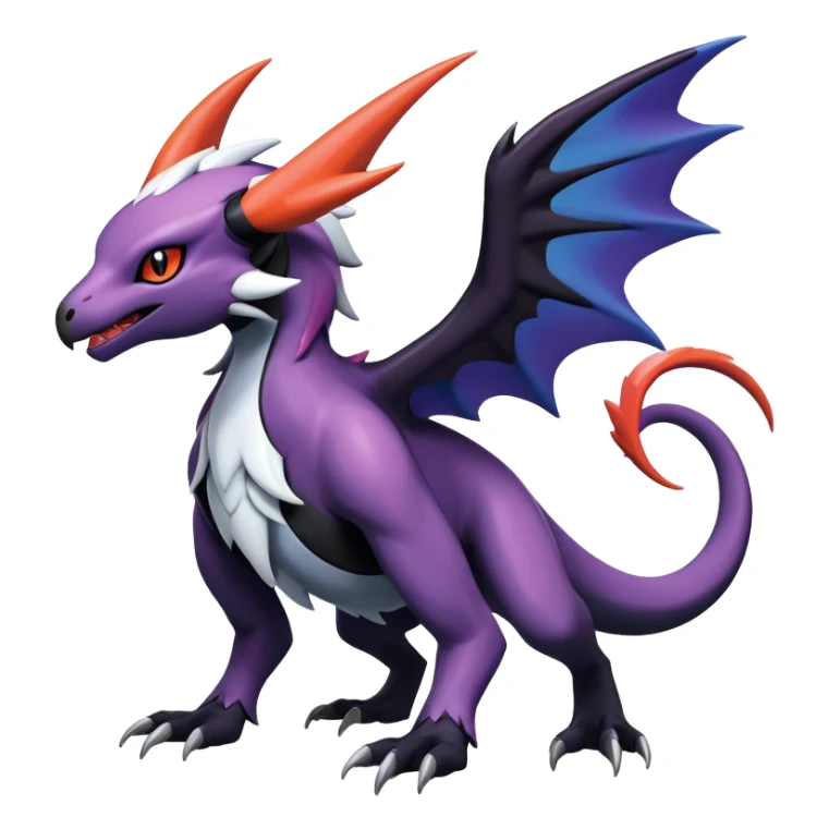 Salandit-Absol-Noibat-Noivern-Hybrid (Full body) sticker
