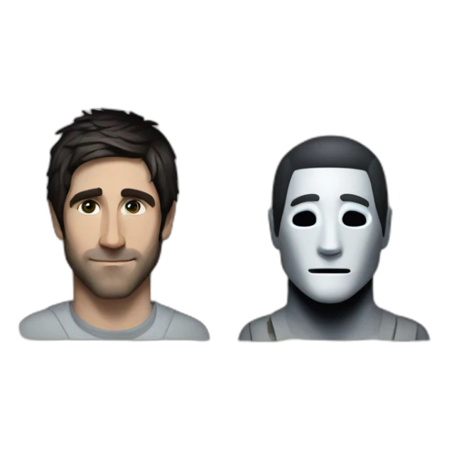 Jake Gyllenhaal and Donnie Darko meet sticker